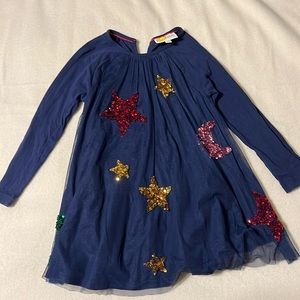 Mini Boden tulle and sequin dress